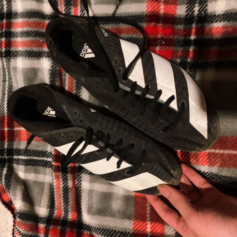 Adidas track running shoes